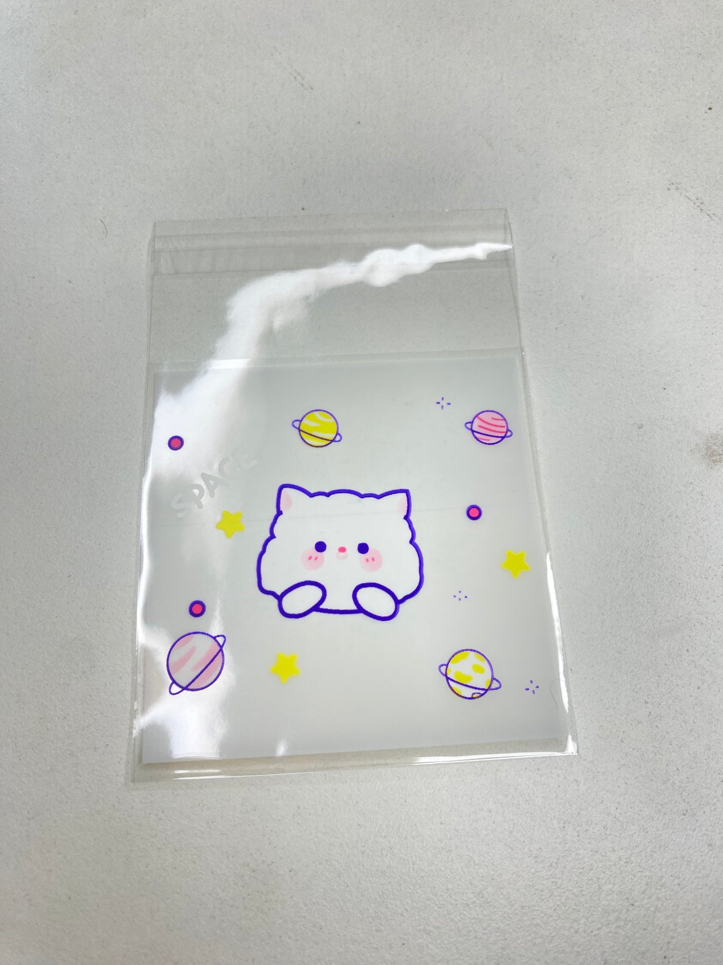 Space Cat self adhesive cover ( 1 pc )