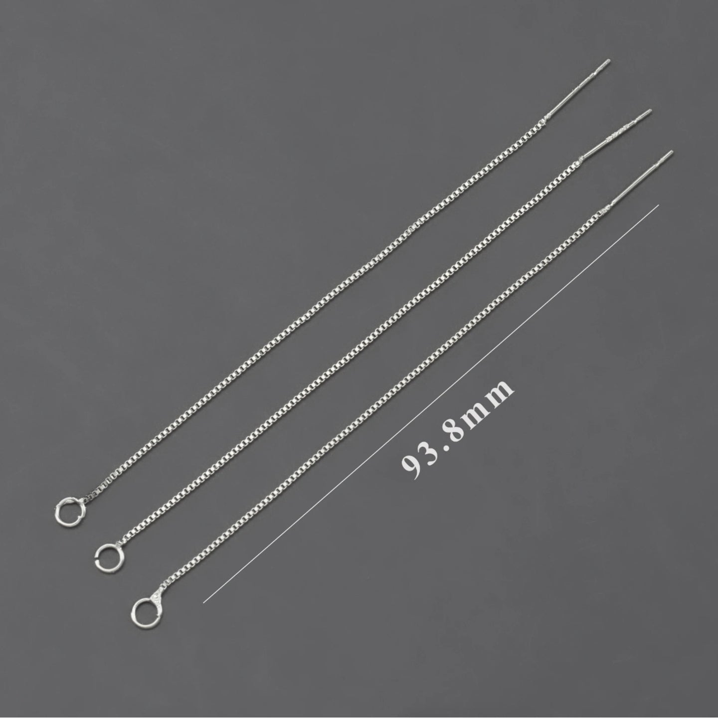 SS 972 sliver plated threader ( 2 pc ) anti tanish