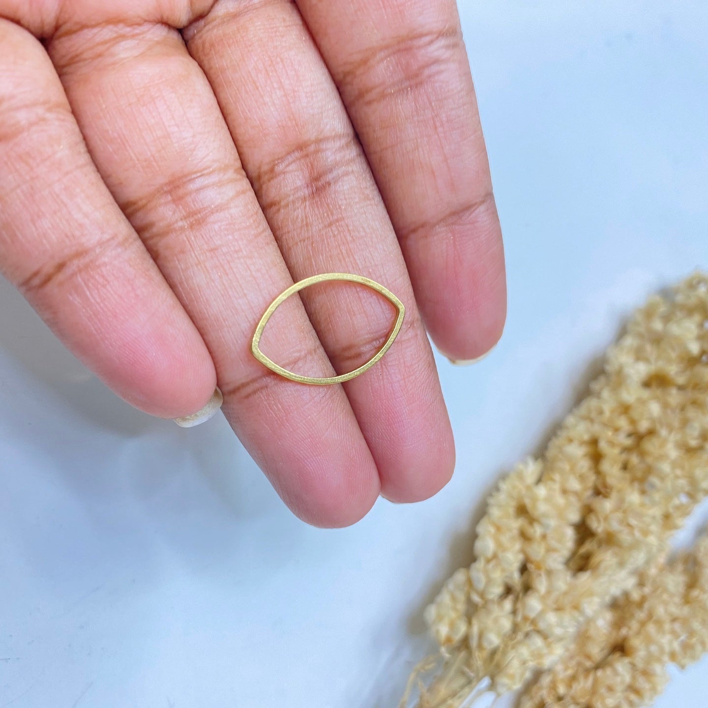 SS 347 marquise charm