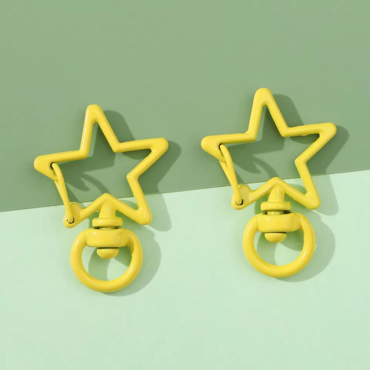BBB 084 Star shape buckle keychain clasp ( 1 pc )
