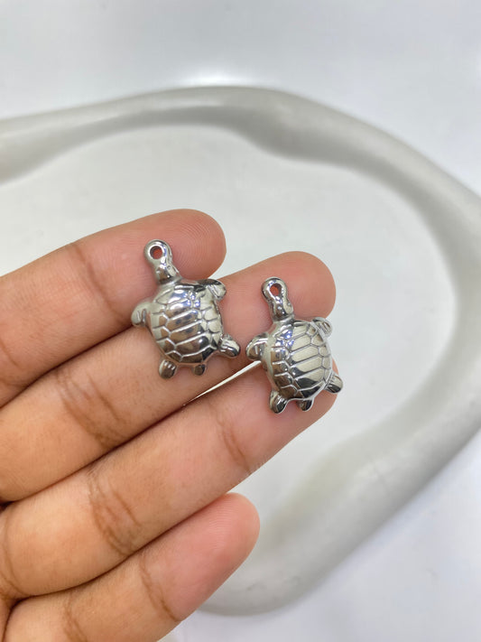 SS 2451 - Tortoise steel plated Stainless steel ( 1 pc ) Anti tarnish