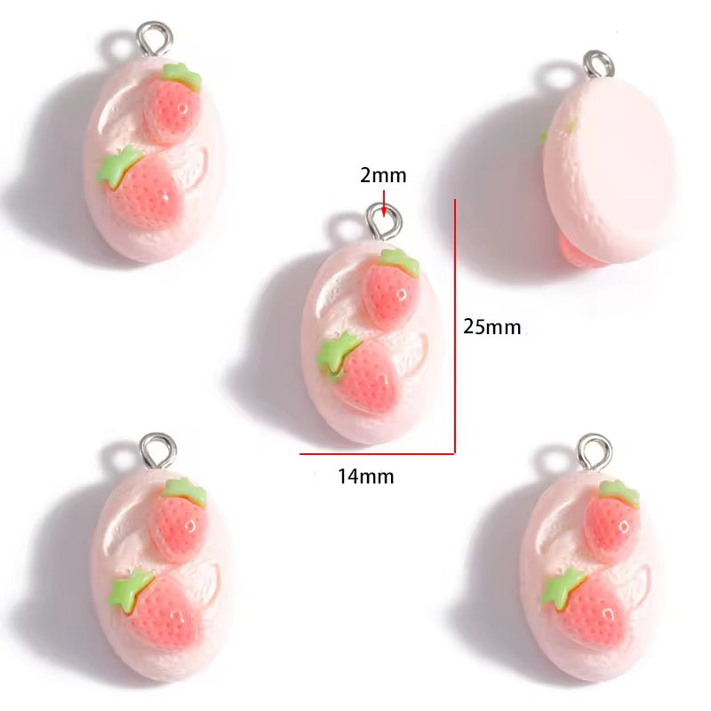 BBB 395 (e) Pastry Resin charm ( 1 pc )