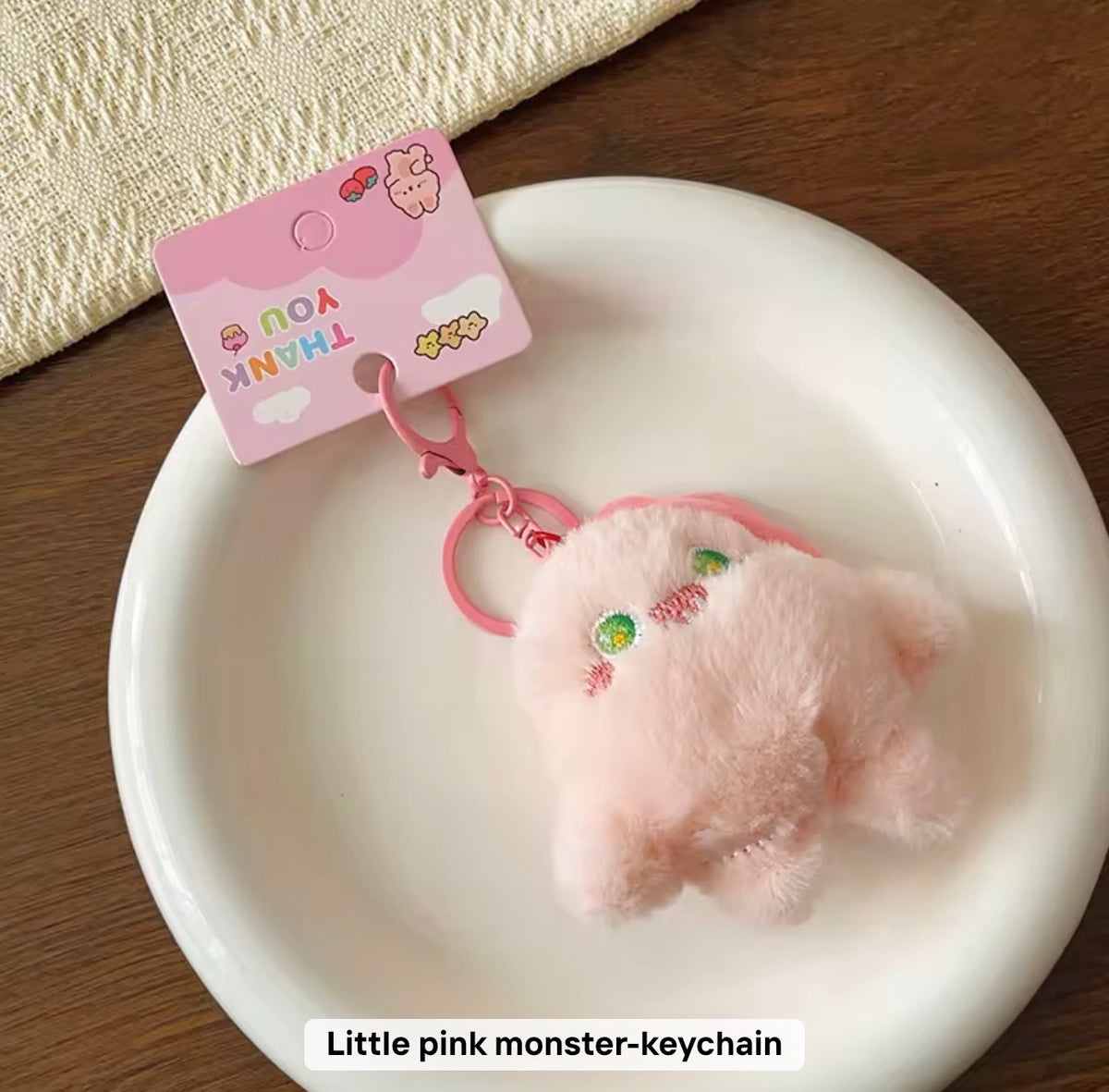 PK 99 Monster 3D Plush Toy Keychain ( 1 pc ) Imported Premium Quality