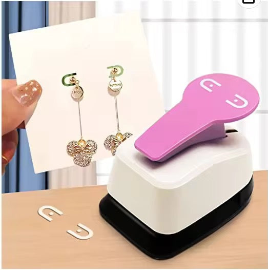 Earring hole embosser for Thicker card ( upto 400 gsm ) - punching card