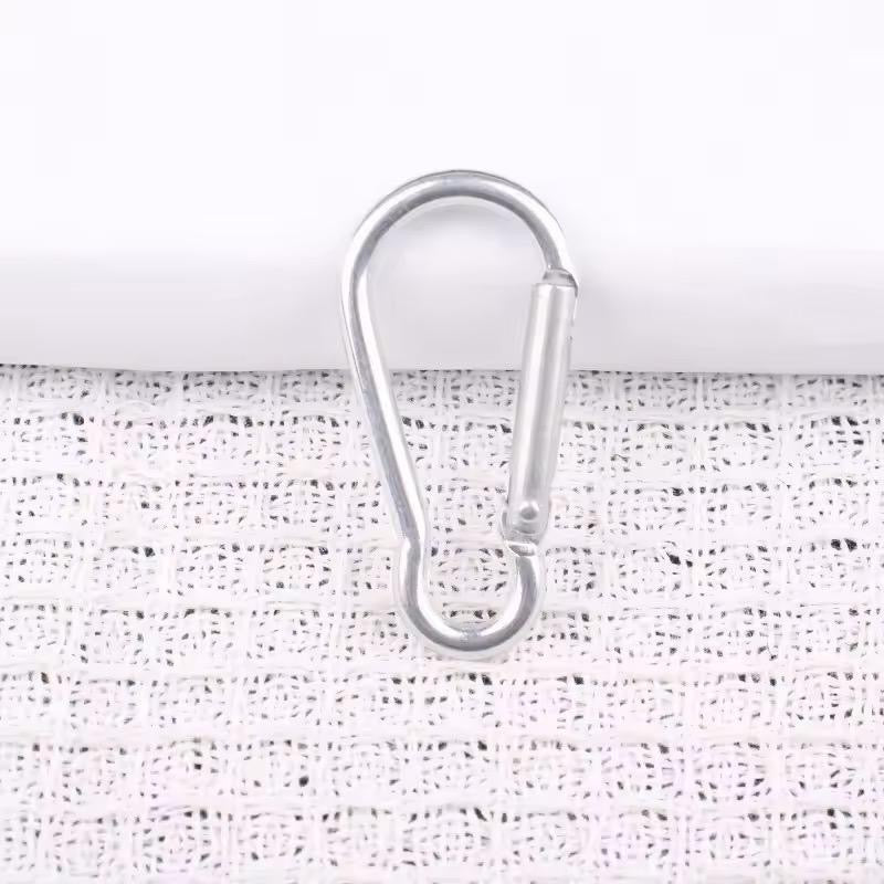 BBB 081 d) Sliver Gourd shape buckle keychain clasp ( 1 pc )