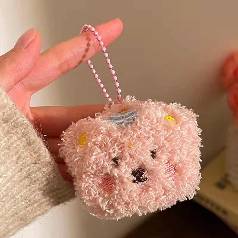 PK 84 Poodle 3D Plush Toy Keychain ( 1 pc ) Imported Premium Quality