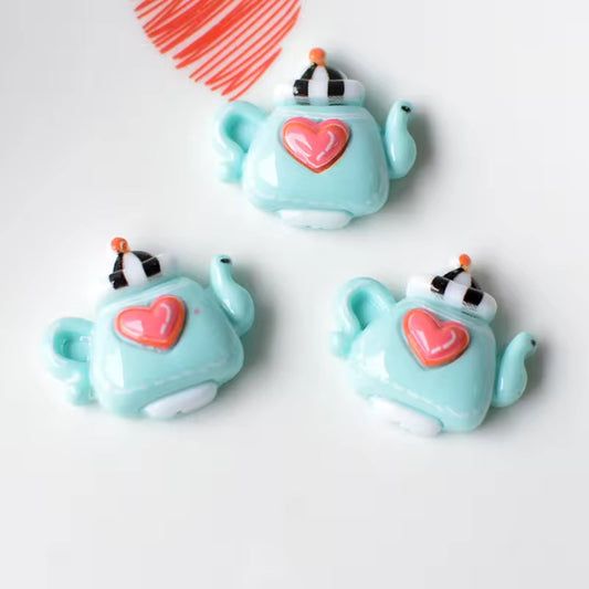 BBB 071 (f) Alice cartoon kawaii themed resin charm ( 1 pc ) with / without Hook