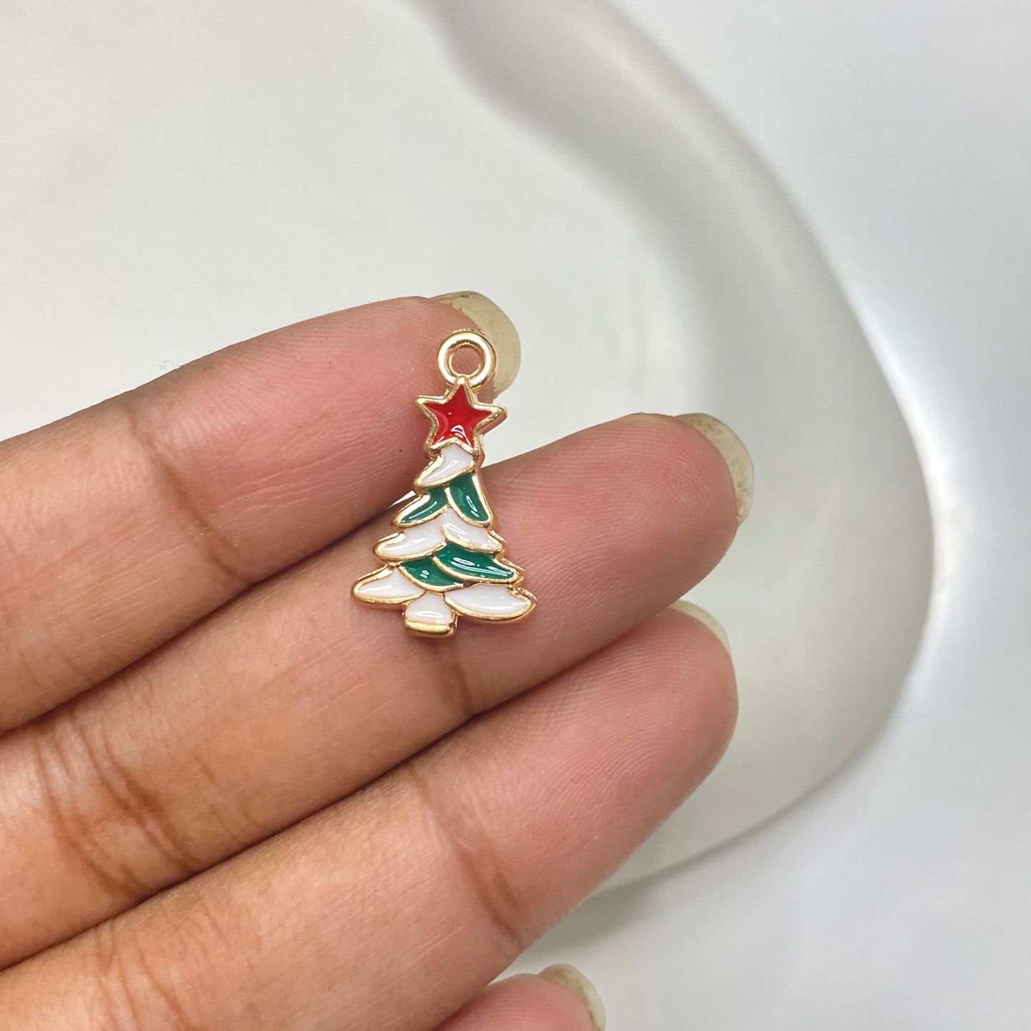 EC 1941 Christmas theme enamel charm ( 1 pc )