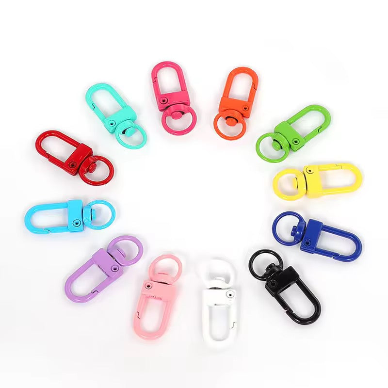 BBB 348 (e) Light pink D clasp - Keyring Clasp( 1 pc ) ( 10:35 mm )