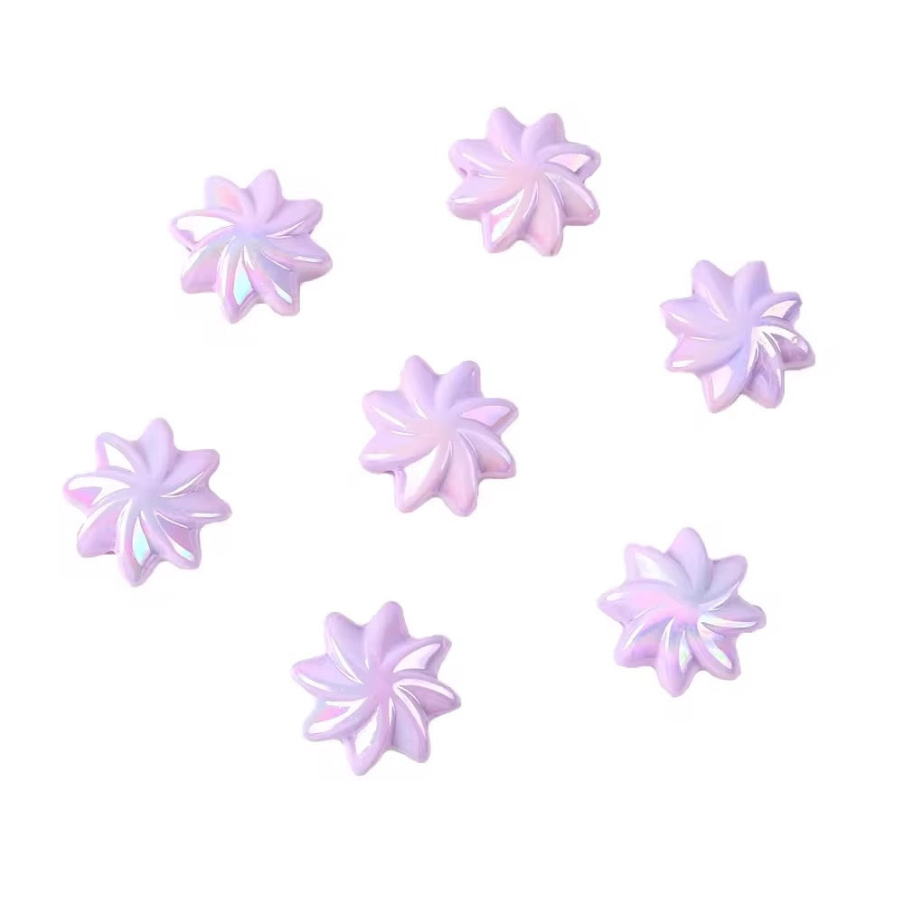 BBB 025 Tornadoes luminous Acrylic bead ( 1 pc )