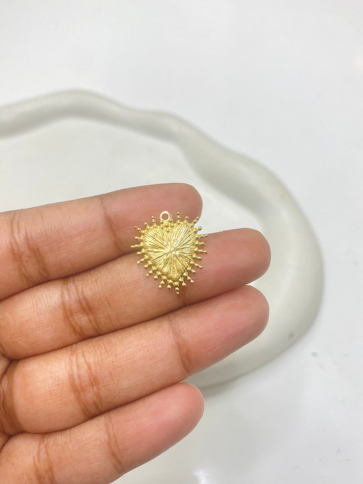 SS 93 Heart Dainty charm ( 1 pc )