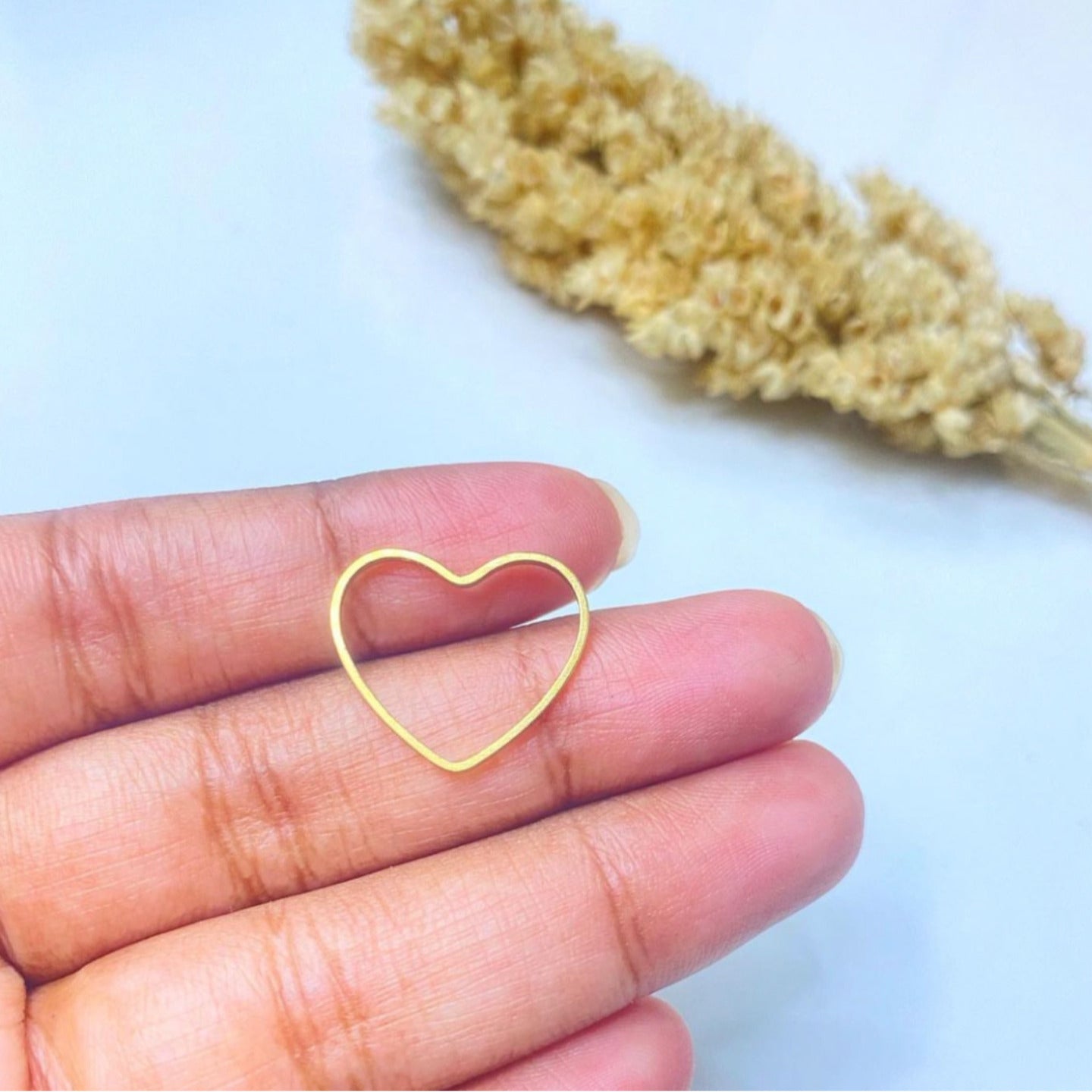 SS 315 Heart bezel charm