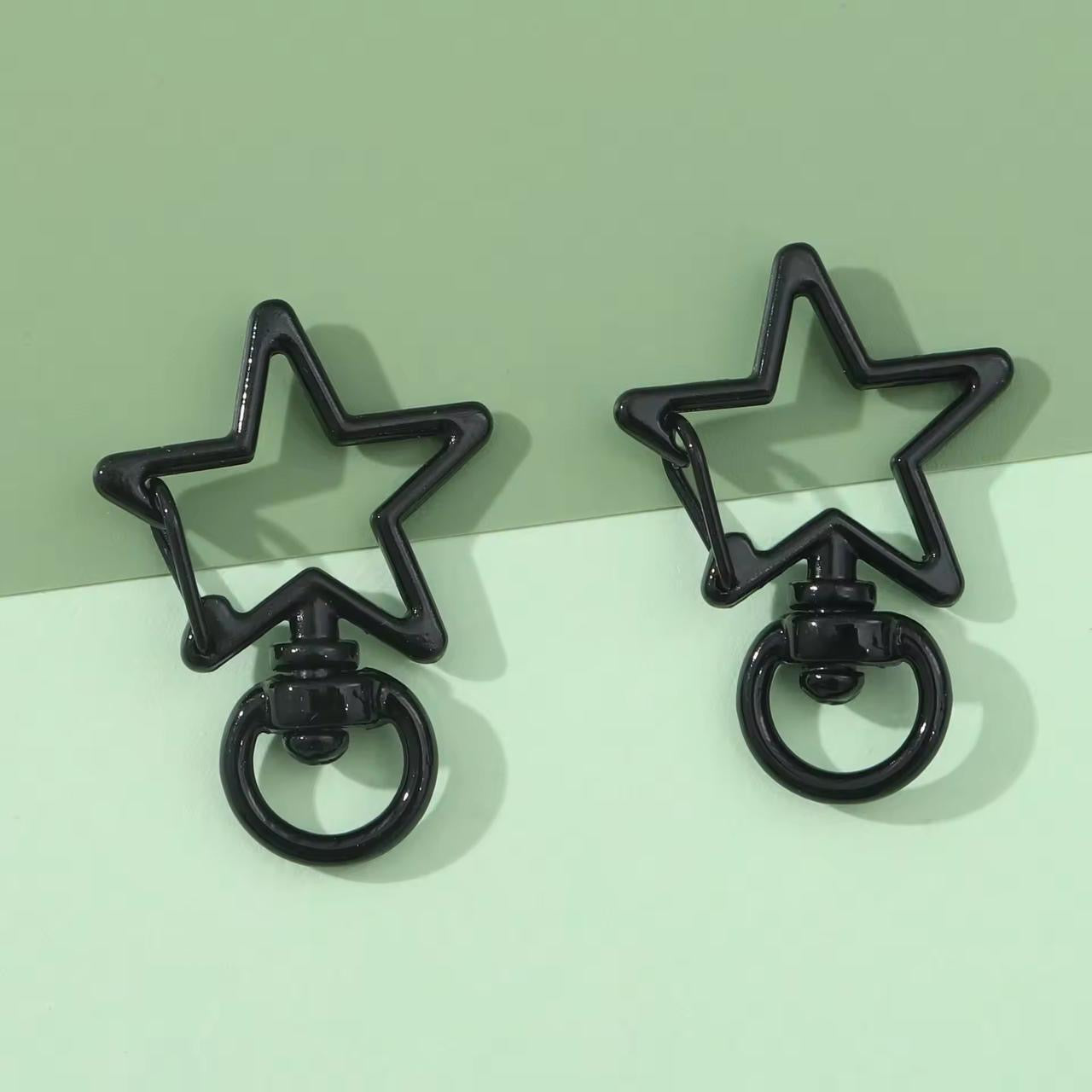 BBB 084 Star shape buckle keychain clasp ( 1 pc )
