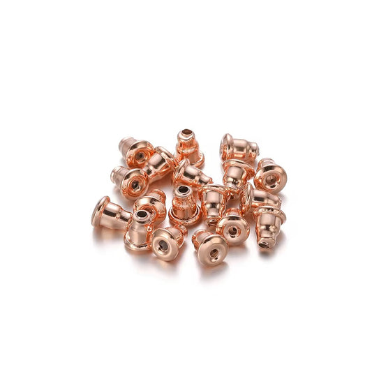 SS 2762 Ear stud Push Back PVD Plated stainless steel ( 1 pc ) Anti tarnish
