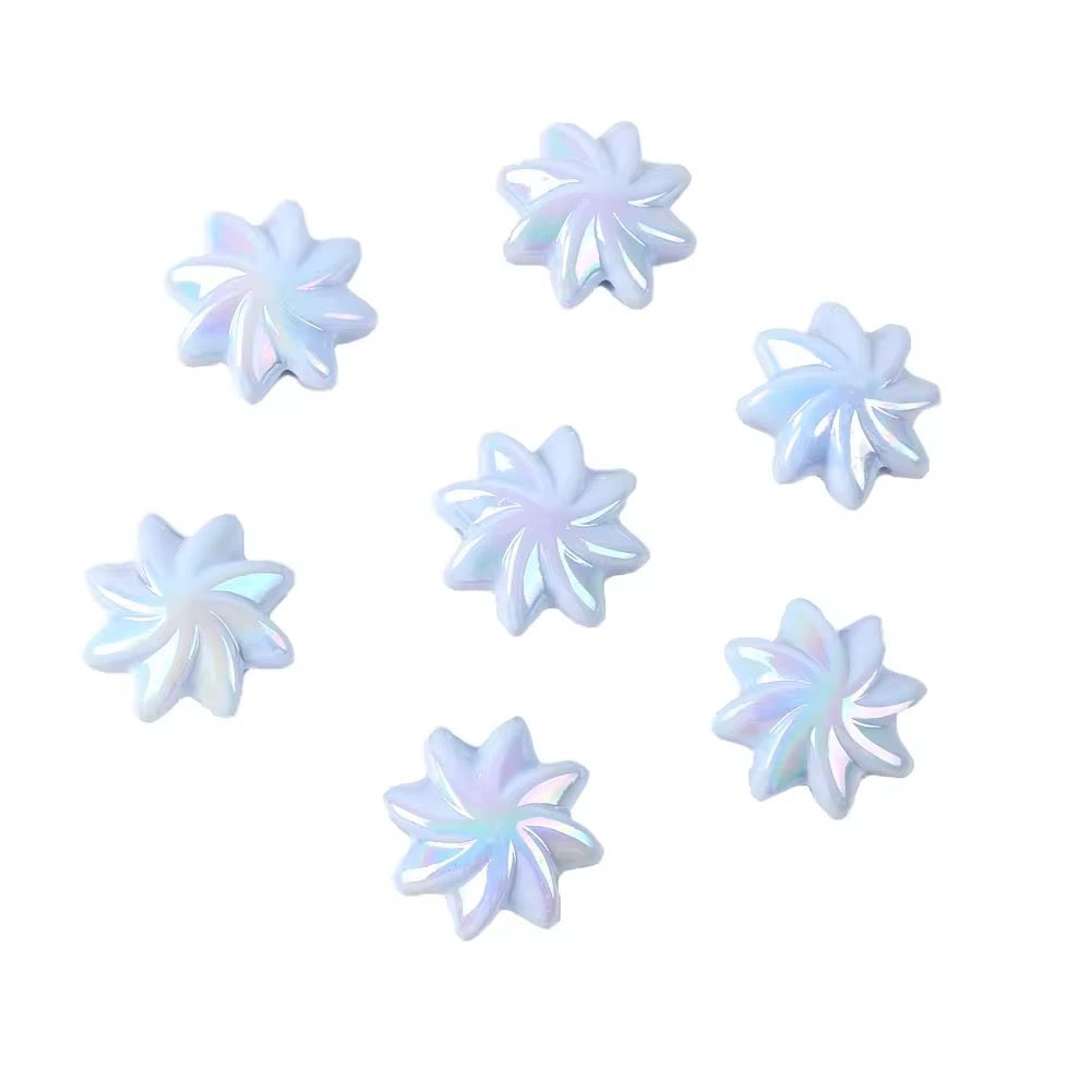 BBB 025 Tornadoes luminous Acrylic bead ( 1 pc )