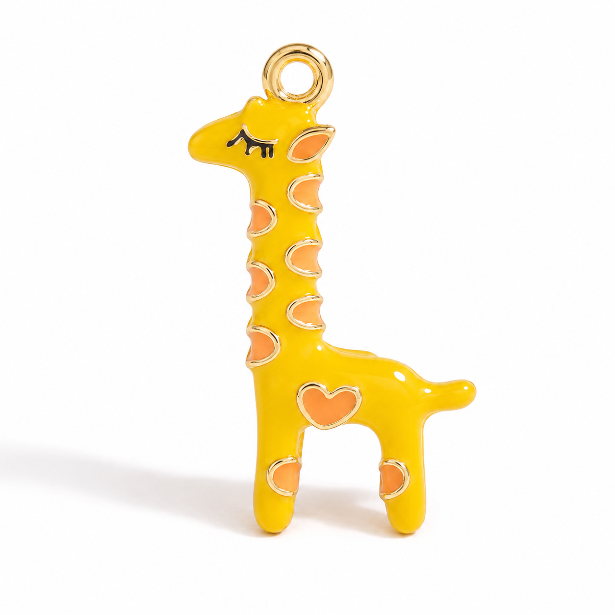 PC01D Giraffe 3D Statement Charm - PVD plated ( 1 pc ) Premium Collectible | Anti tarnish