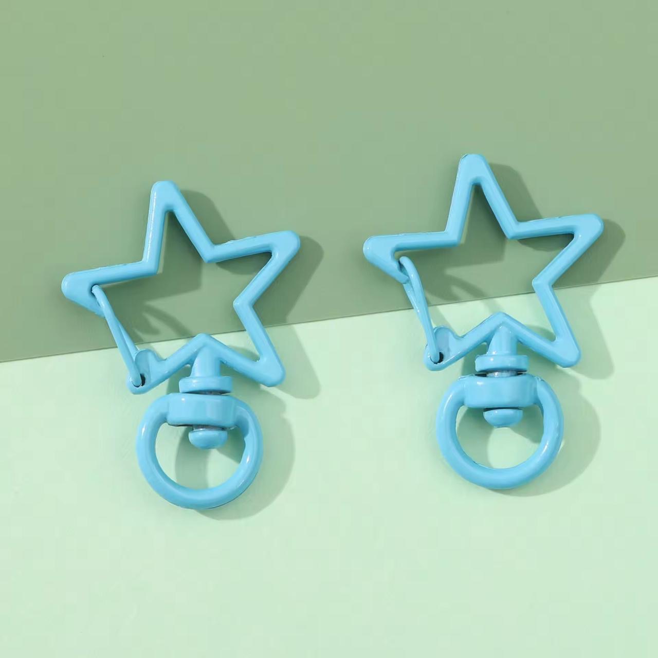 BBB 084 Star shape buckle keychain clasp ( 1 pc )