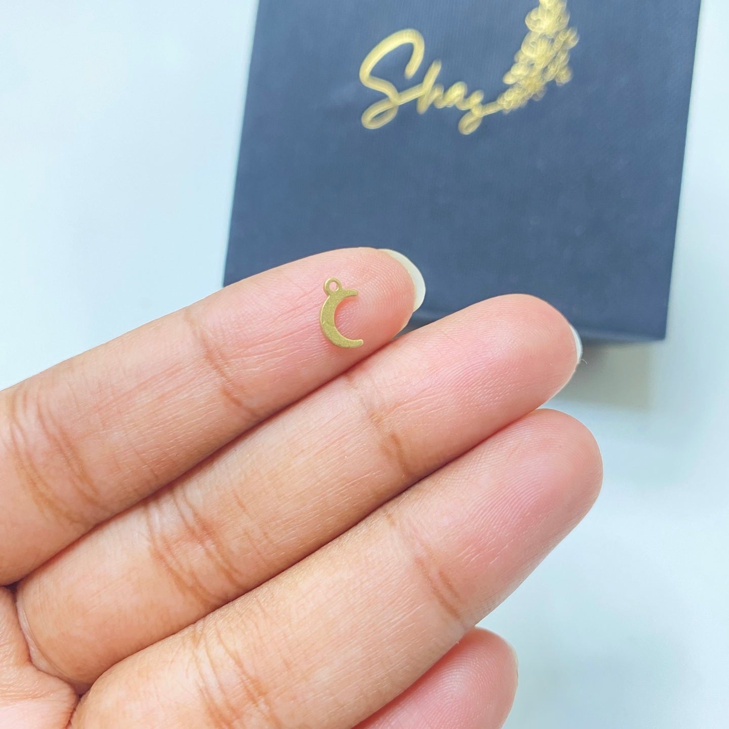 SS 334 Tiny moon charm