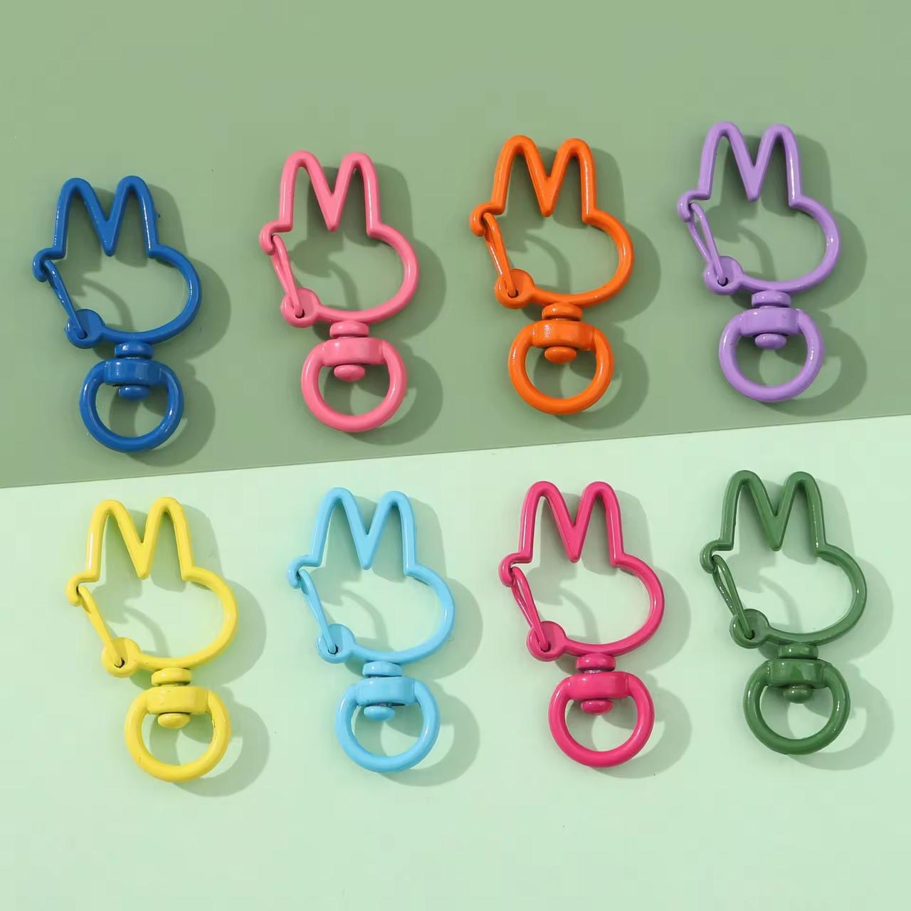 BBB 086 Rabbit shape buckle keychain clasp ( 1 pc )