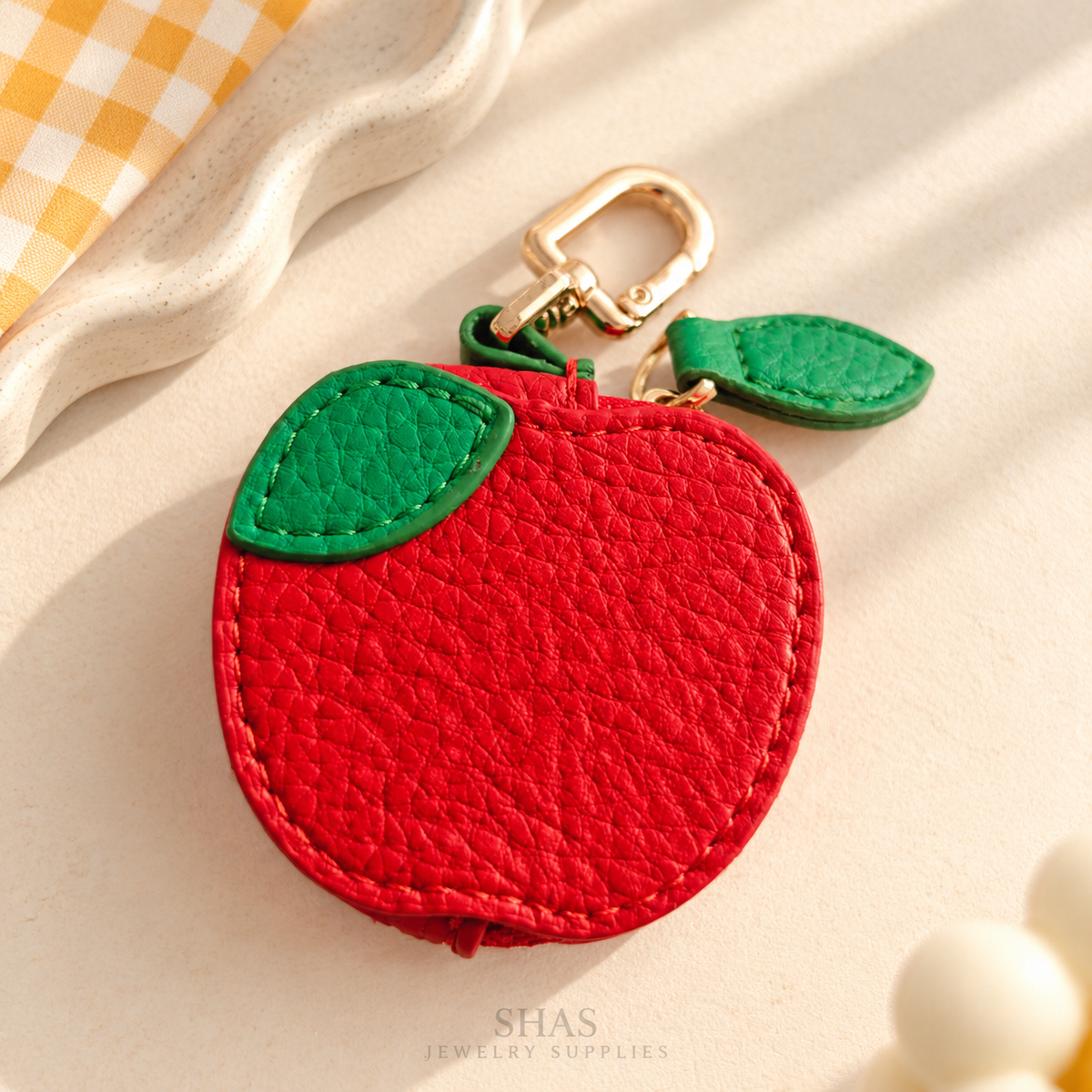 Apple Coin Pouch ( 1 pc ) Bag Accessory