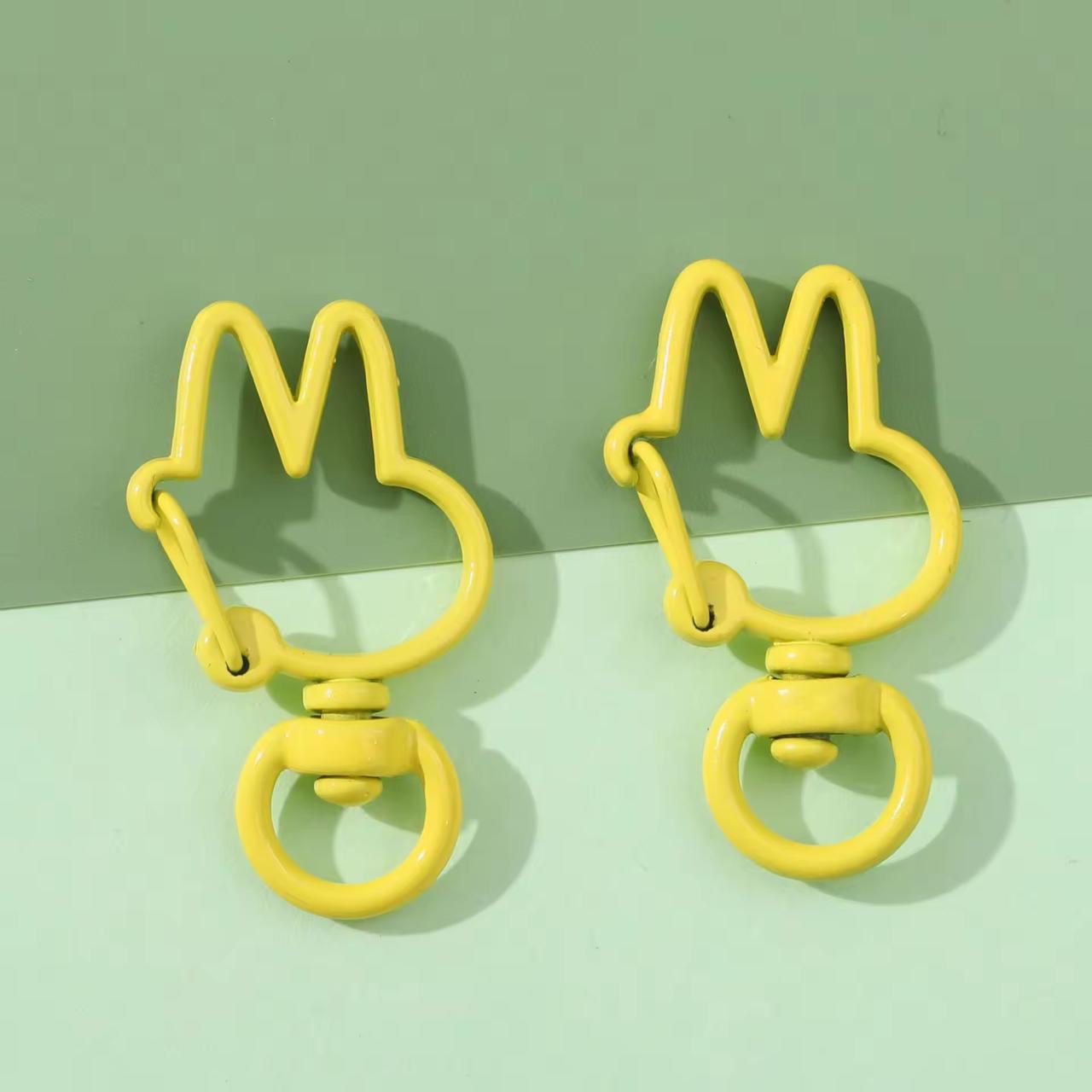 BBB 086 Rabbit shape buckle keychain clasp ( 1 pc )