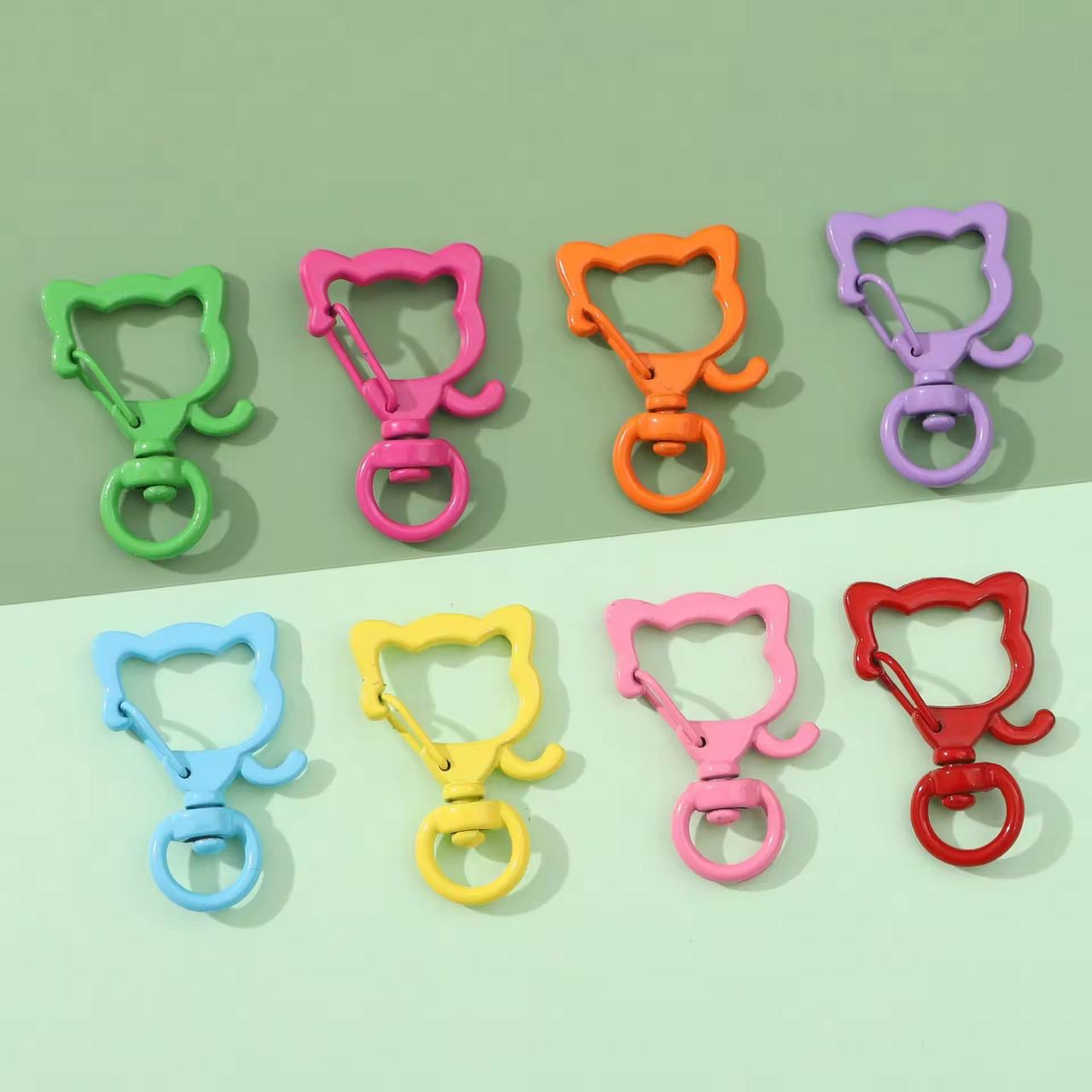BBB 083 Dog shape buckle keychain clasp ( 1 pc )