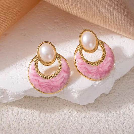 SJ 1092 Bohemian Stud - 18k Gold PVD plated stainless steel - Anti tarnish