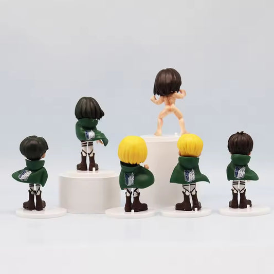 Attack On Titans Cartoon Anime figurines ( 1 pc ) Mystery box