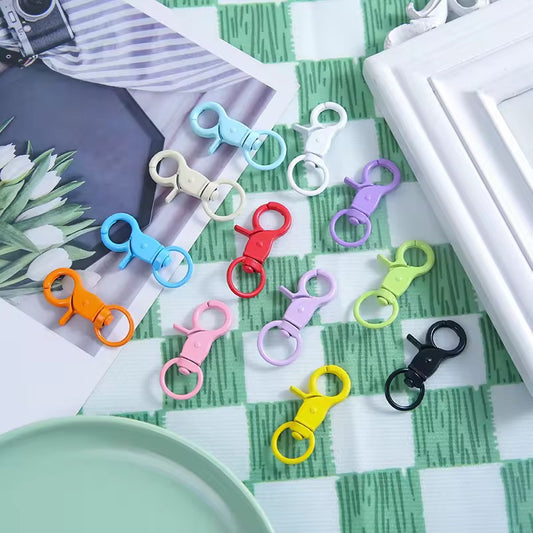 BBB 351 (i) Yellow Swivel key clasp - Keyring Clasp( 1 pc ) ( 43 mm )