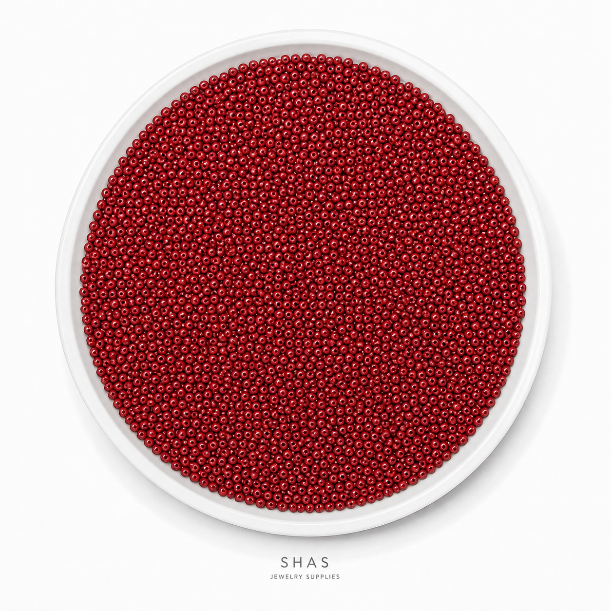 SB02N Maroon Glass Seed Bead ( 1 Pack - 5g ) Premium Quality