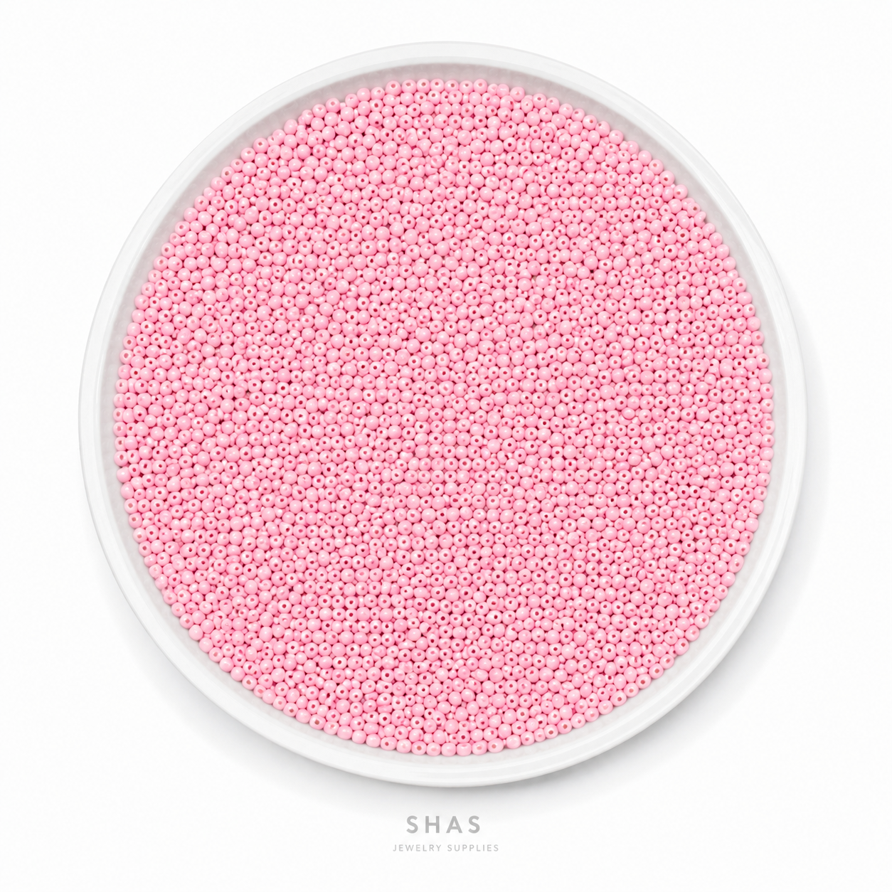 SB02T Baby Pink Glass Seed Bead ( 1 Pack - 5g ) Premium Quality