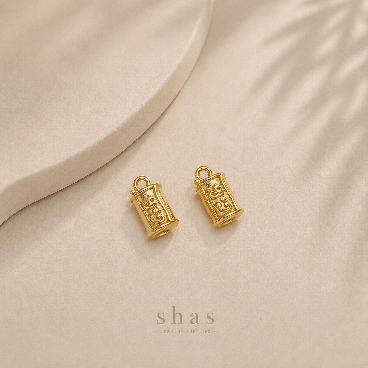 SC18N Cola Charm ( 1 pc ) 18k Gold PVD