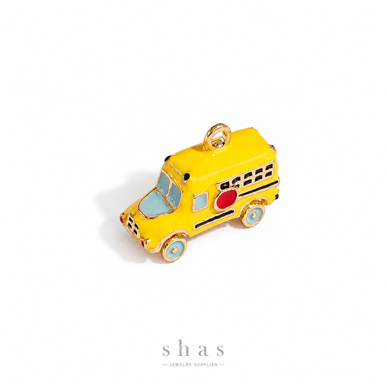 PC03Y School Bus 3D Charm ( 1 pc ) Premium Collectible