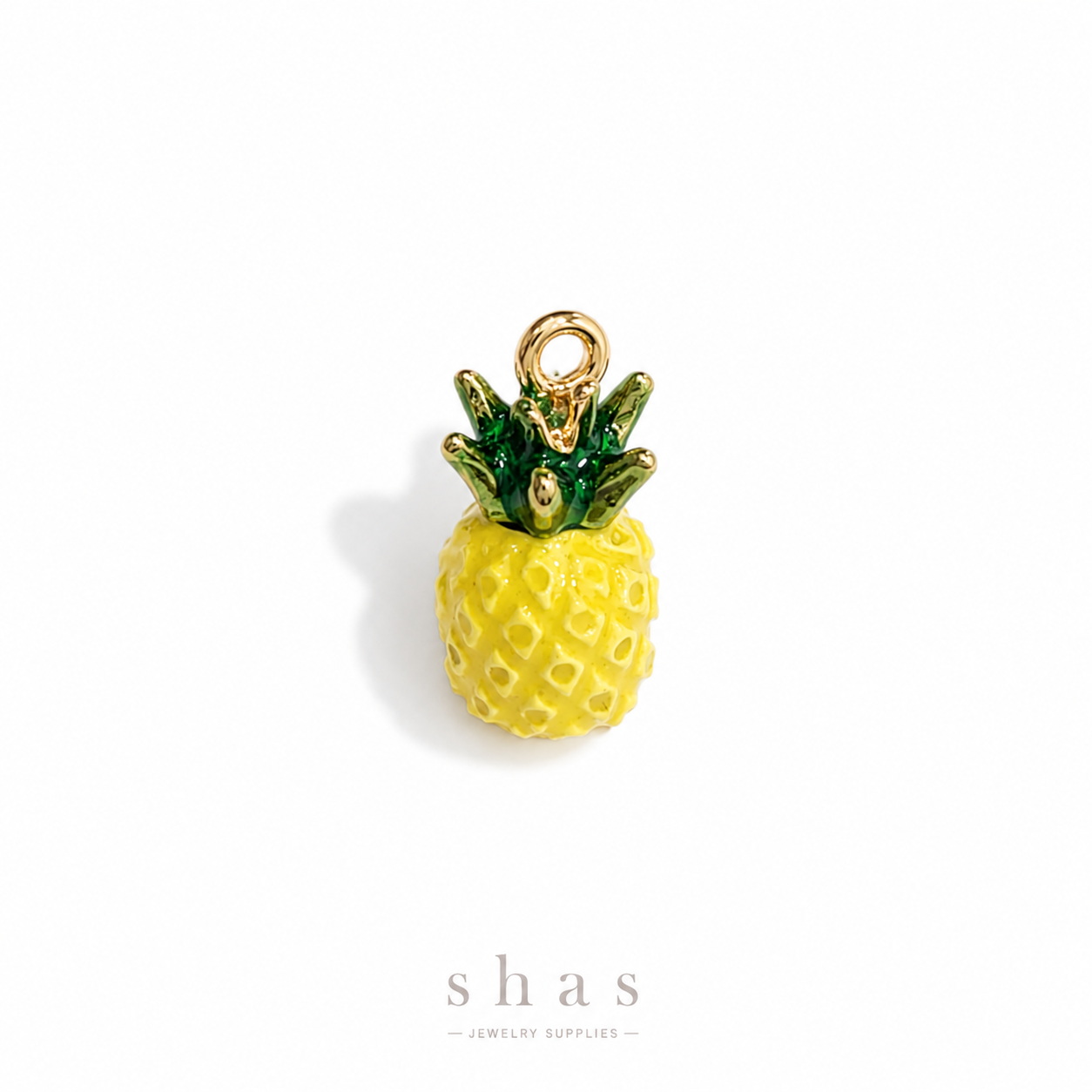 PC03P Pineapple 3D Charm ( 1 pc ) Premium Collectible