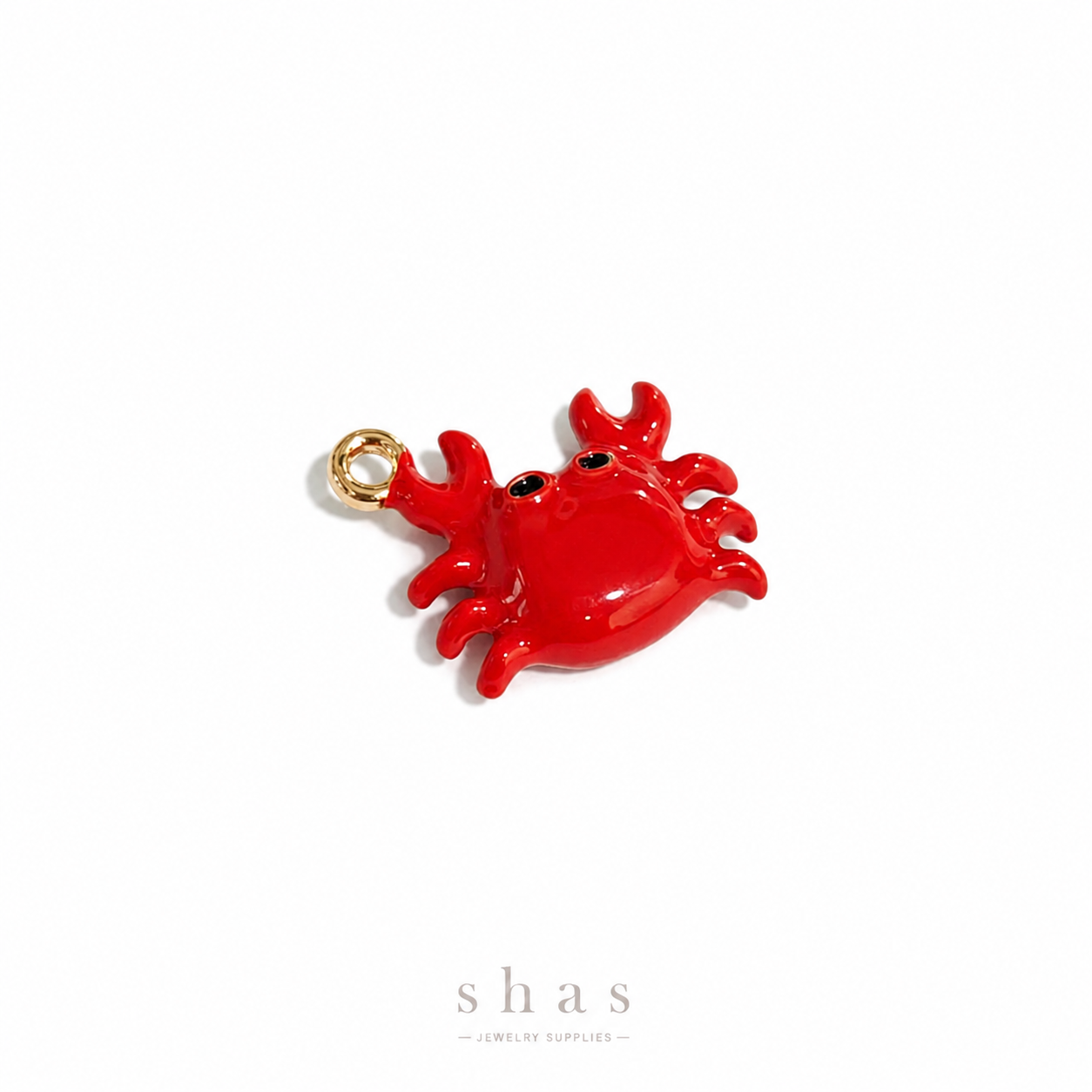 PC04A Crab 3D Charm ( 1 pc ) Premium Collectible