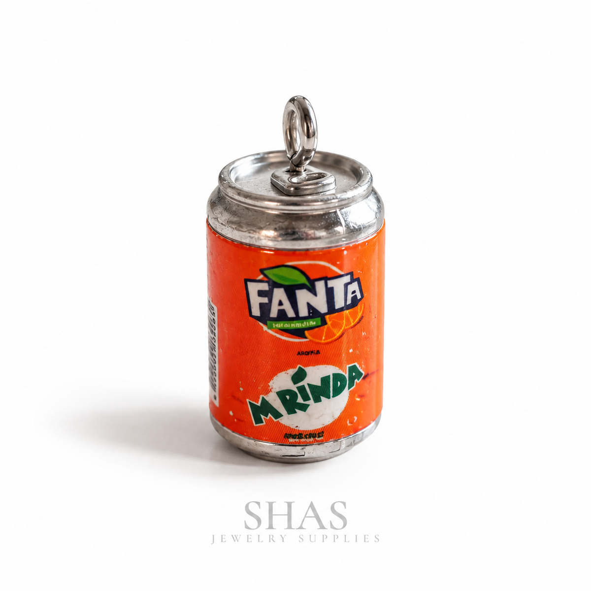 RM13B Fanta Tin Can Resin Charm ( 1 PC )