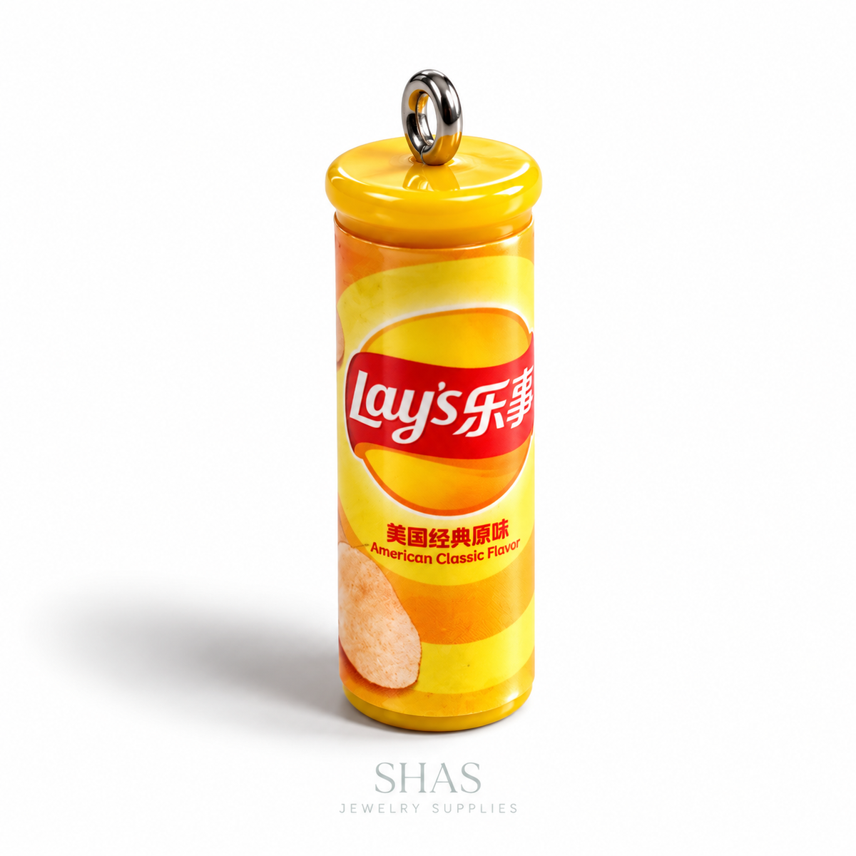 RM13H Lays Yellow Resin Charm ( 1 PC )