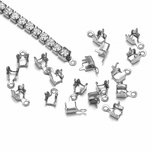 SS 3202 Zircon Claw Connector PVD 316 Stainless steel ( 1 pc )