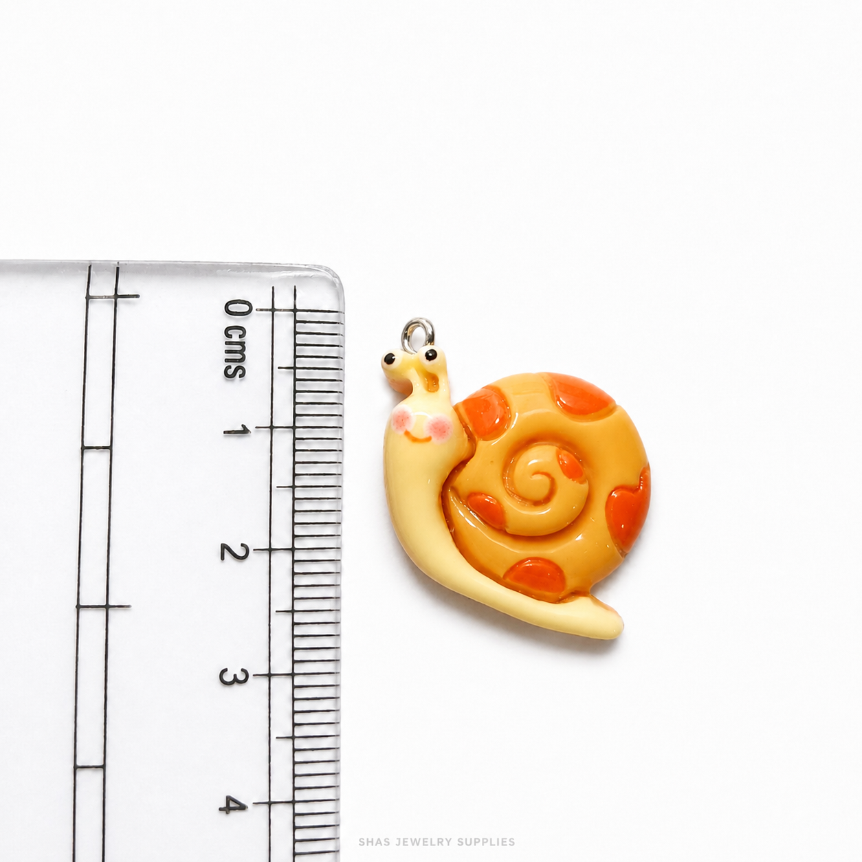 RM03F Snail Resin Charm ( 1 PC )