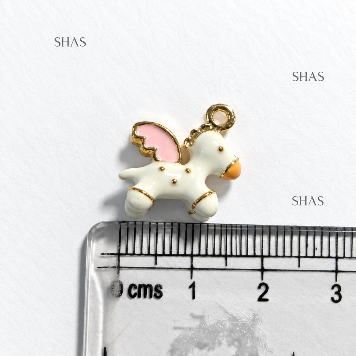 PC06A Kawaii Pony 3D Enamel Charm ( 1 pc ) Premium Collectible