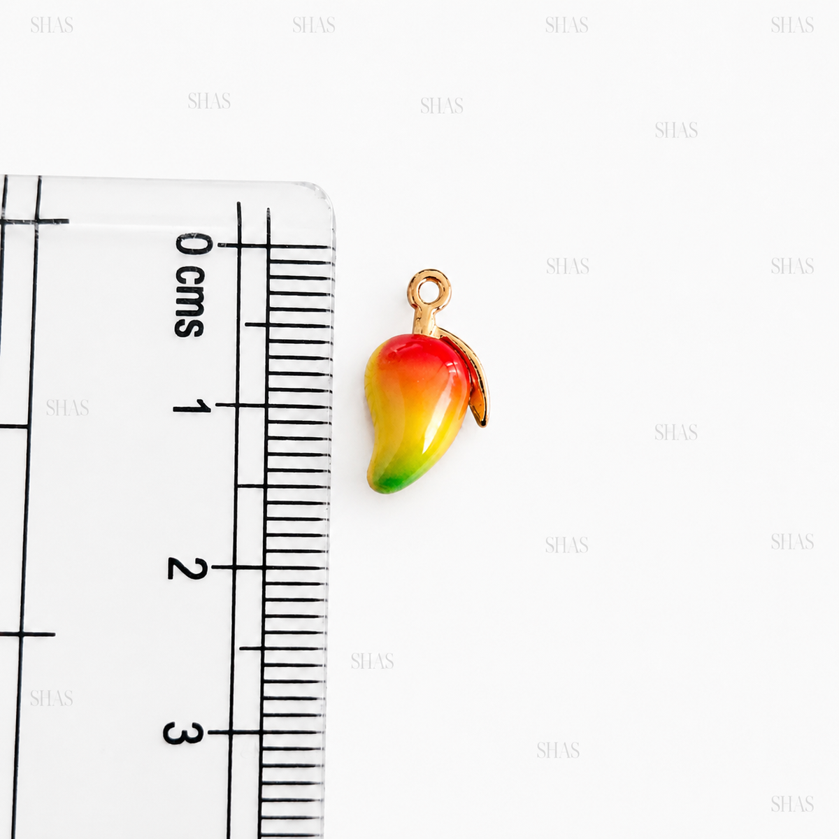 PC04Z Mango 3D Enamel Charm ( 1 pc ) Premium Collectible | Anti tarnish