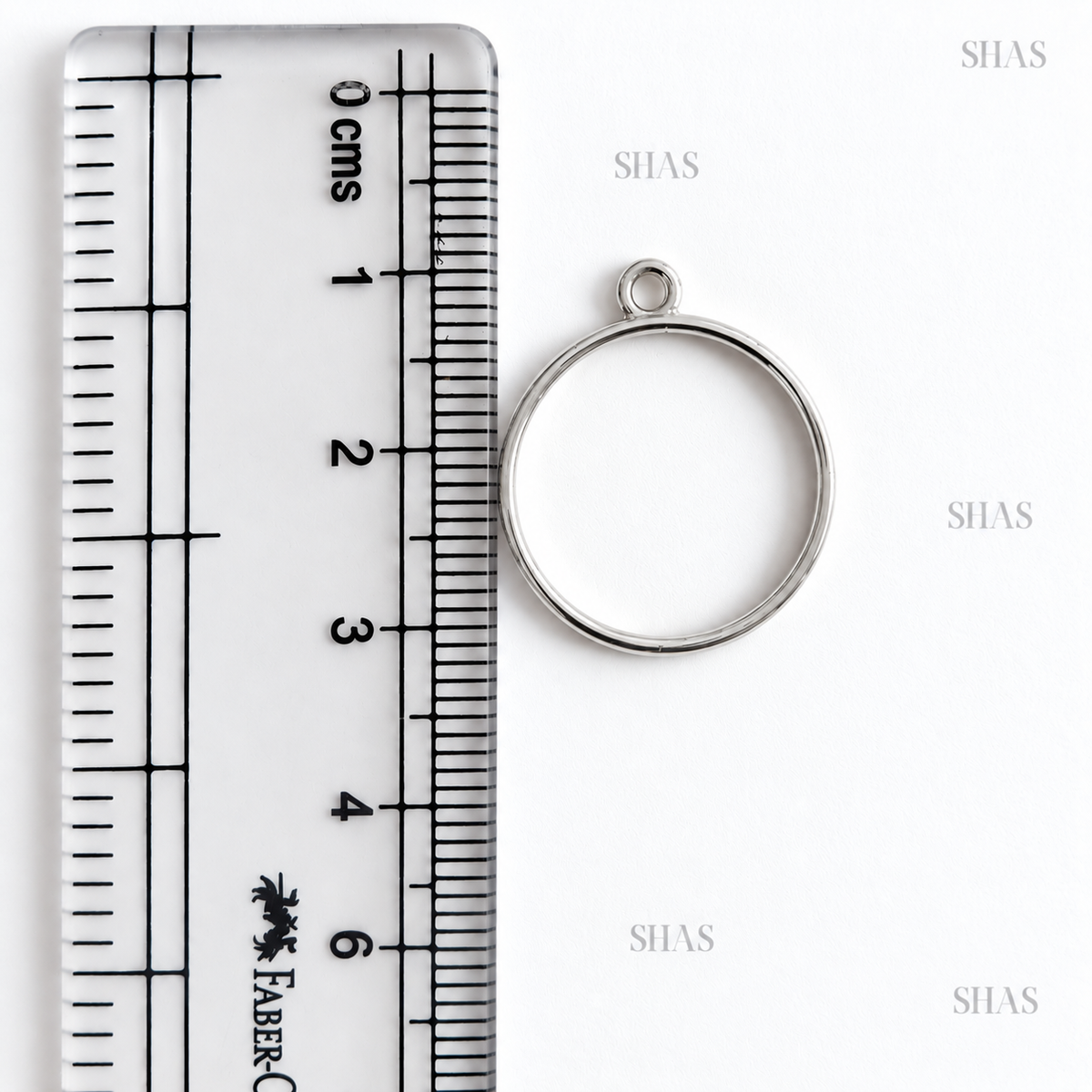 GPB06 Round Bezel ( 1 pc ) Silver