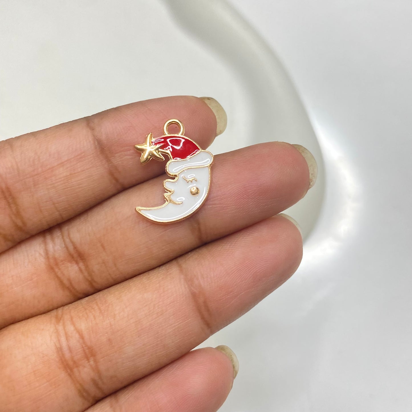 EC 1943 Christmas theme enamel charm ( 1 pc )