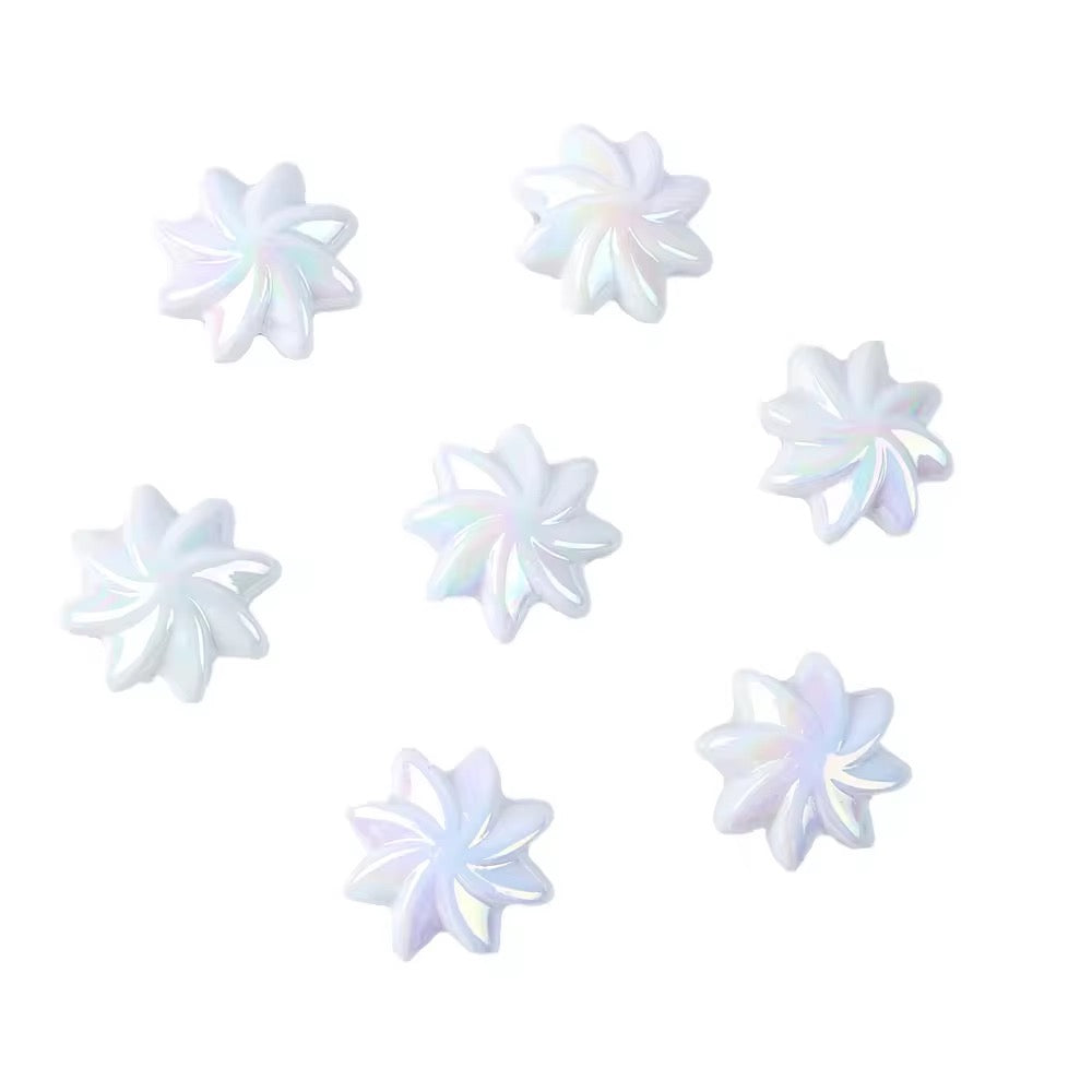 BBB 025 Tornadoes luminous Acrylic bead ( 1 pc )