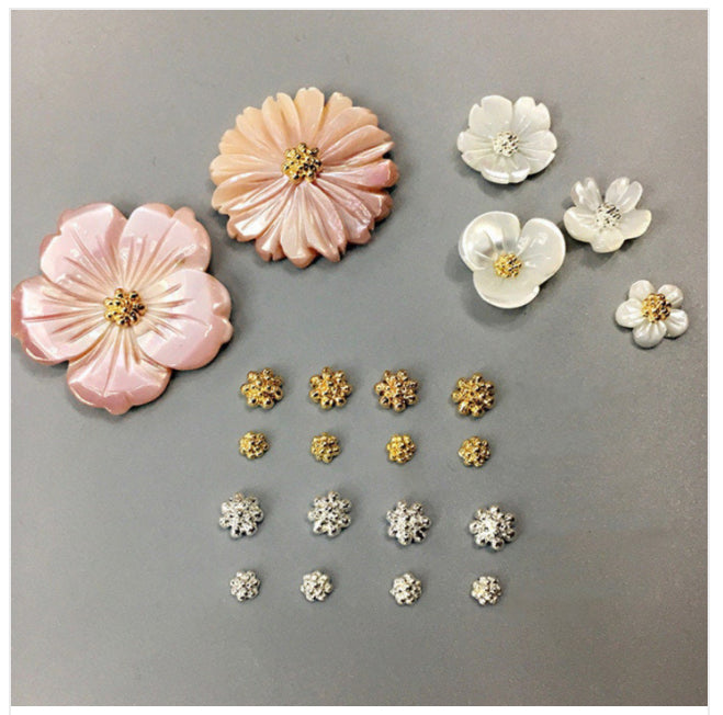 SS 452 Gold plated pollens ( 1 pc ) Anti tarnish