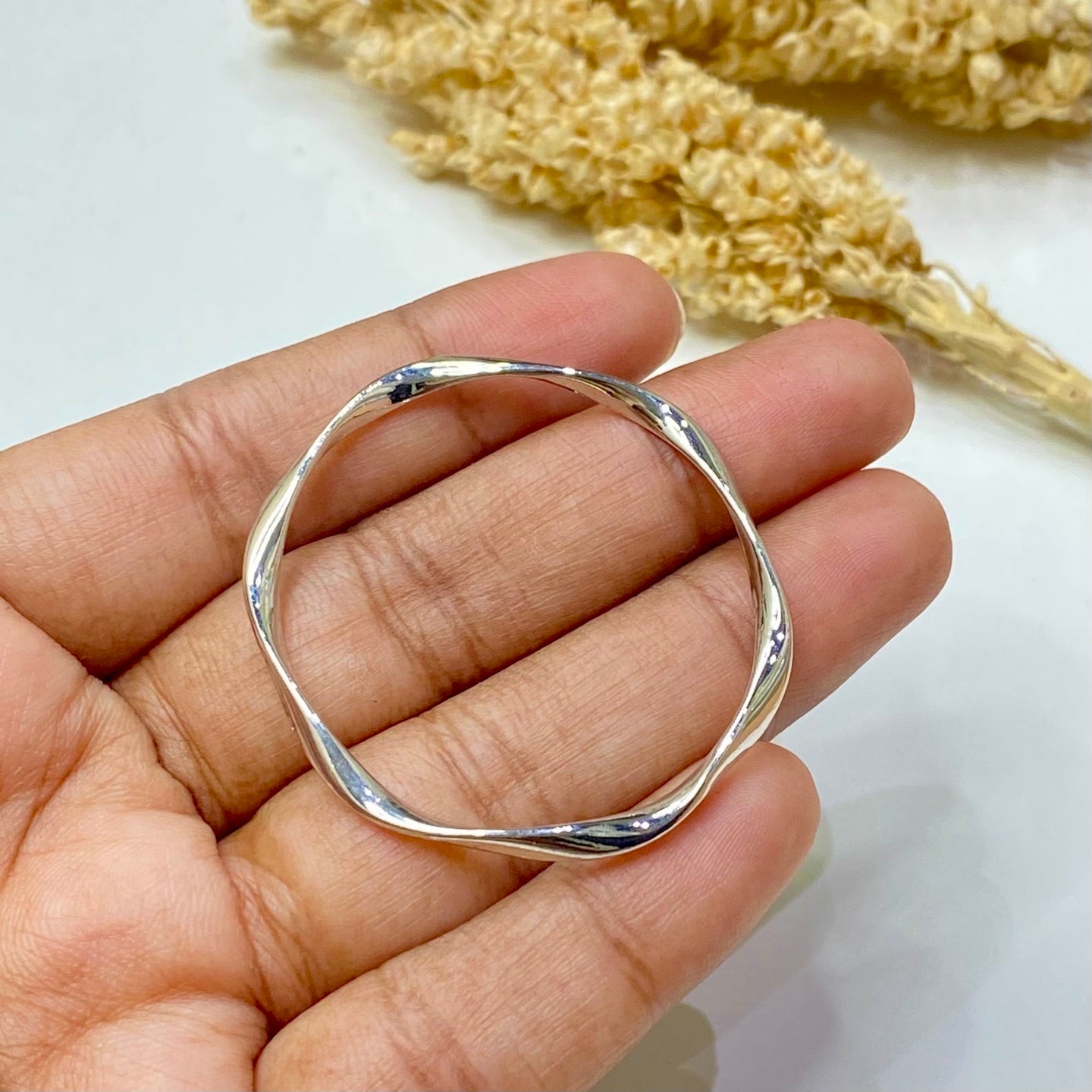 SS 286 Wavy silver bezel