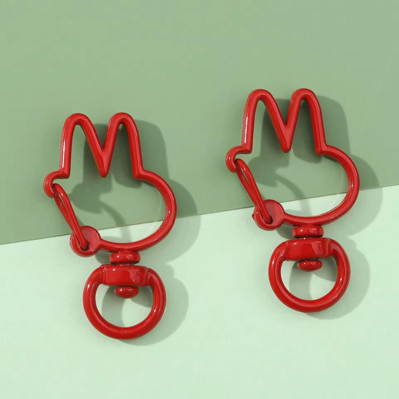 BBB 086 Rabbit shape buckle keychain clasp ( 1 pc )