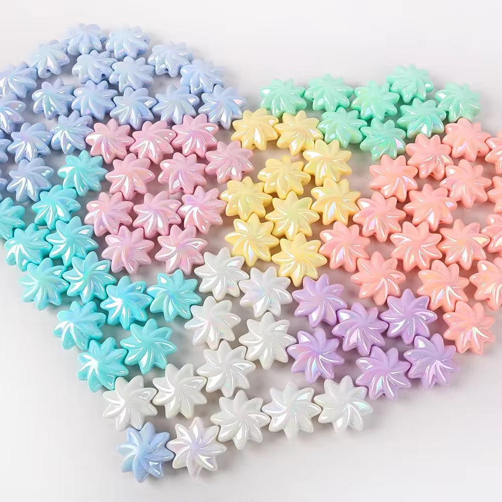 BBB 025 Tornadoes luminous Acrylic bead ( 1 pc )