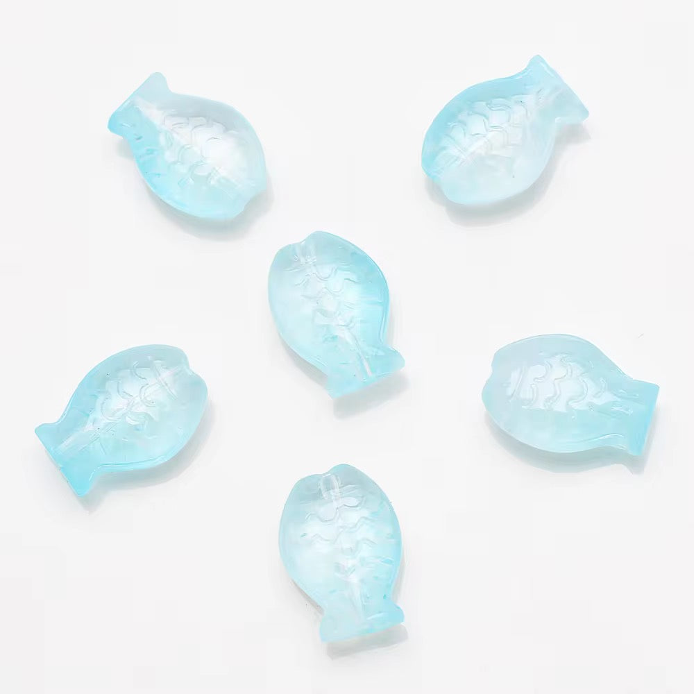 BBB 94 Fish Crystal glass beads ( 1 pc )
