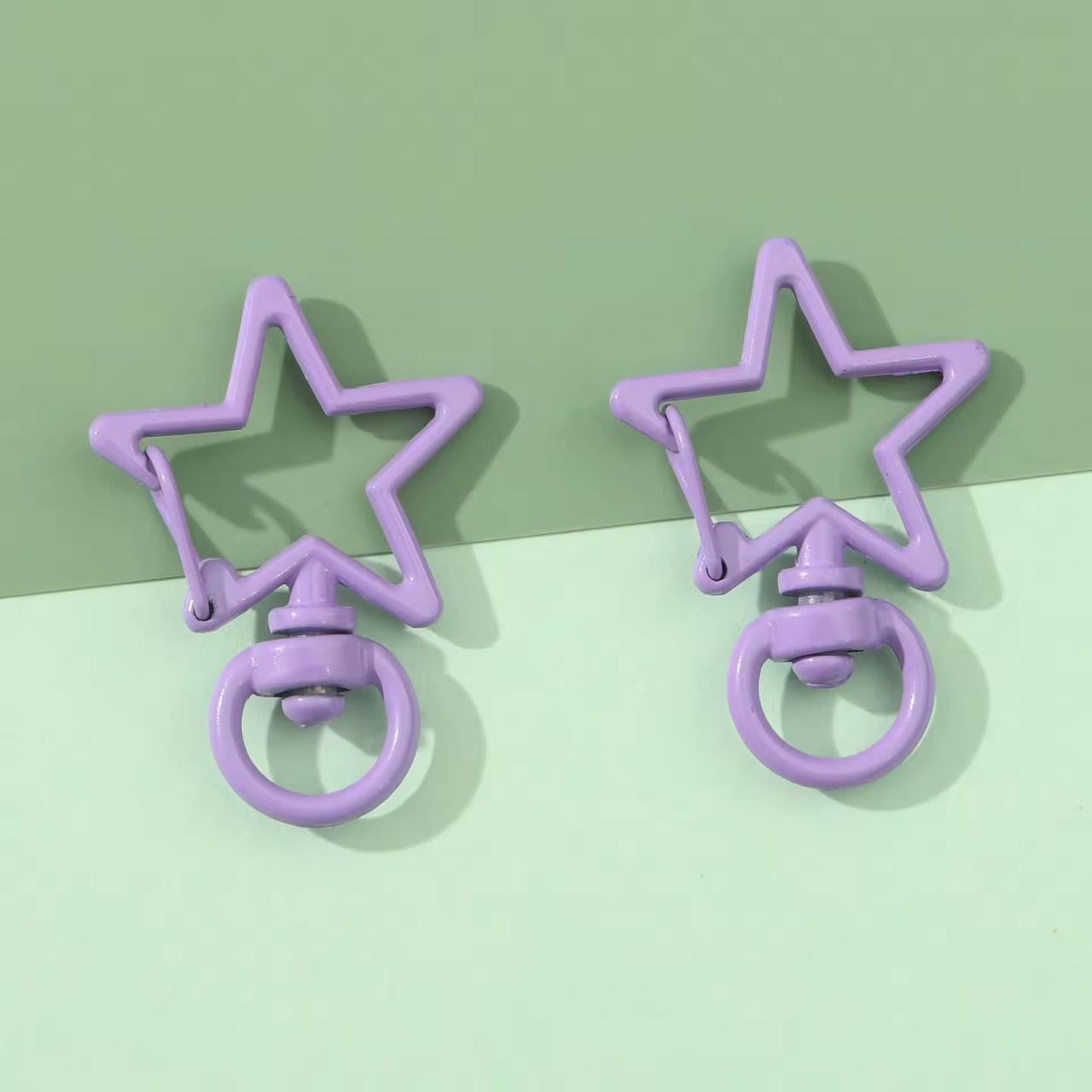 BBB 084 Star shape buckle keychain clasp ( 1 pc )